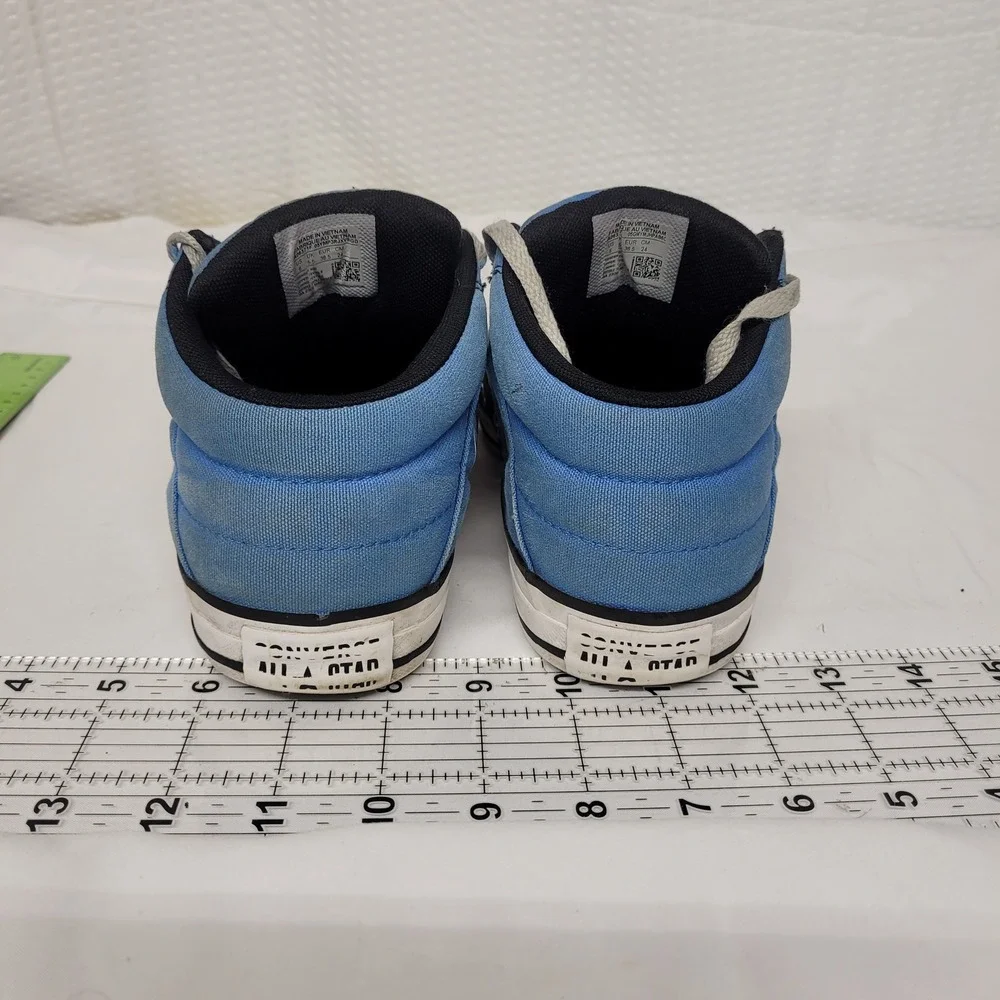 Converse Chuck Taylor All Star Madison‎ Mid Black Blue Sneakers A06371F Kids 6